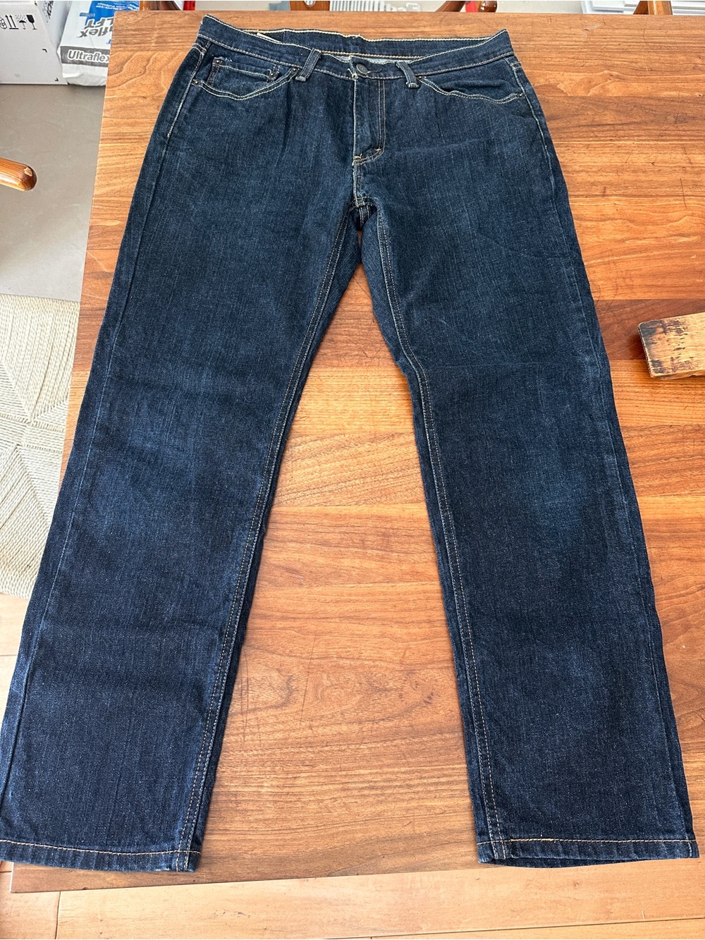 Levi's Dark Blue Bootcut Jeans 33x30